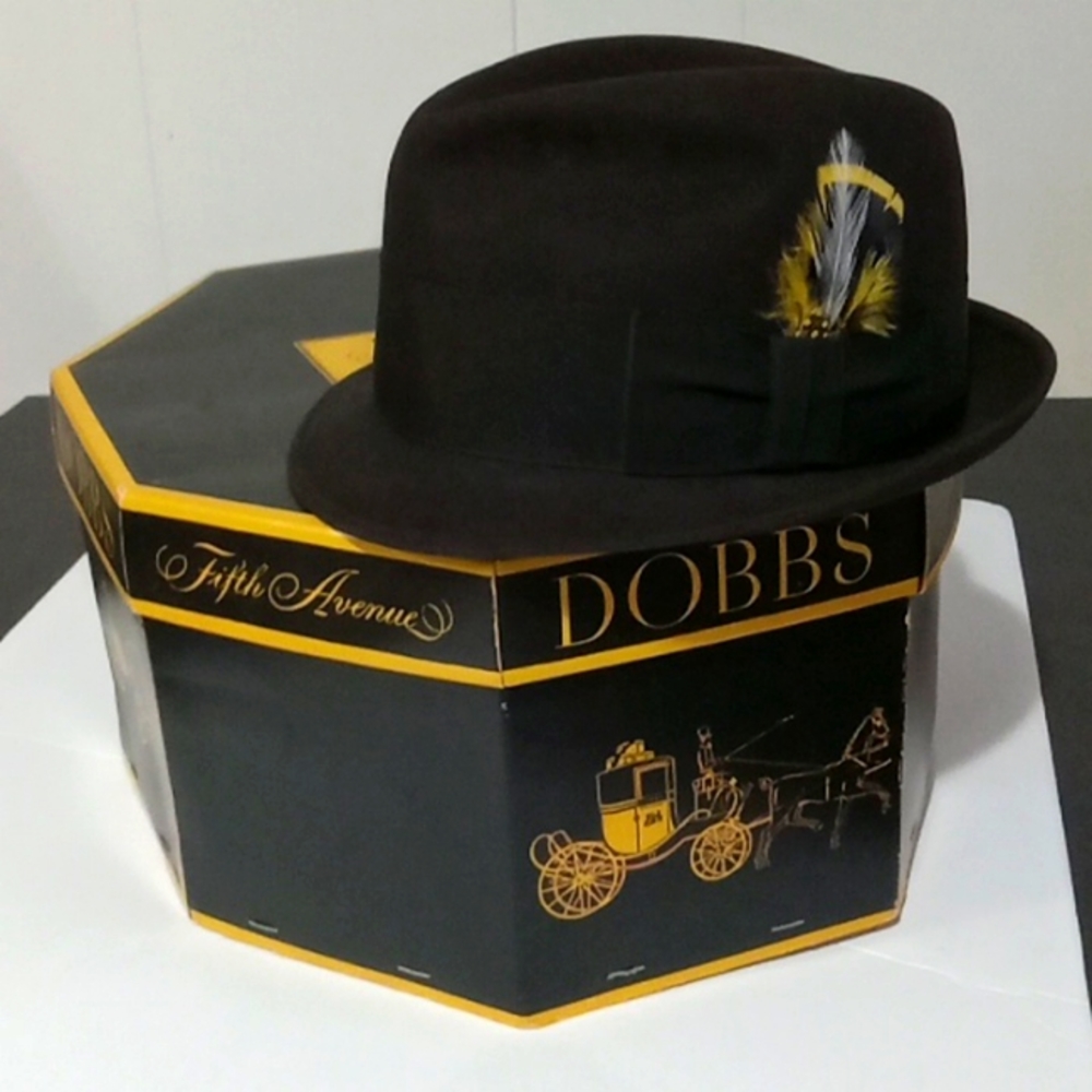 Men' vintage Dobb's hat